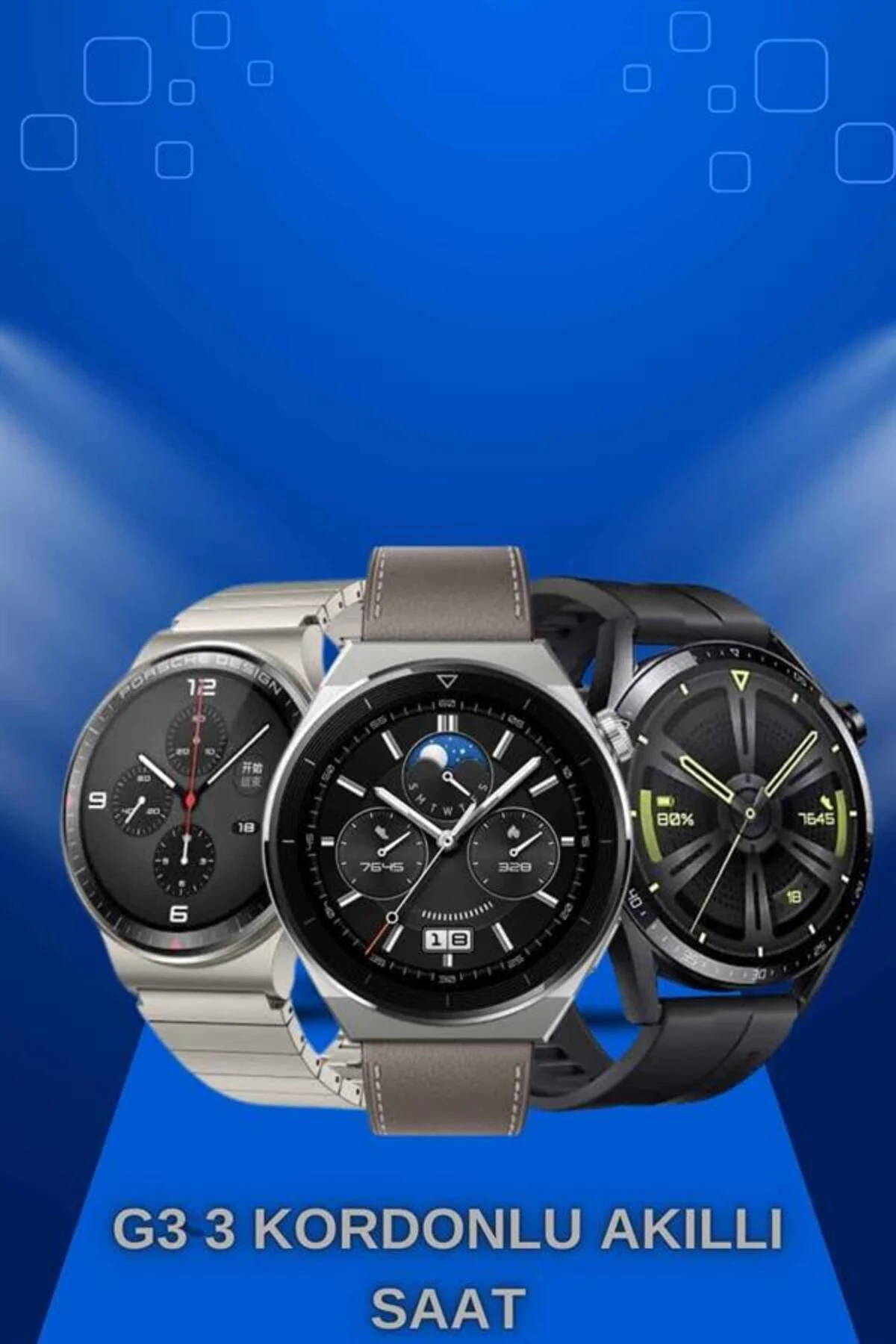 TWS Bluetooth Kulaklık ve Akıllı Saat Uyku Takibi Nabız Ölçer Uzu