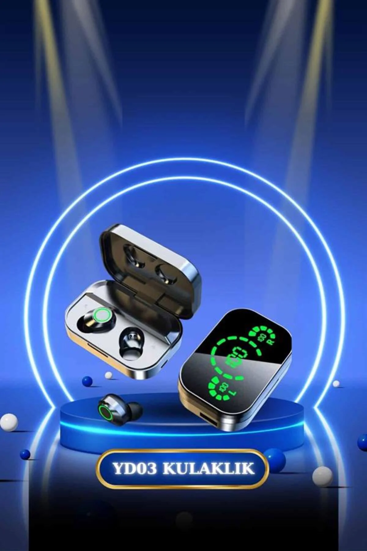 TWS Bluetooth Kulaklık ve Akıllı Saat Uyku Takibi Nabız Ölçer Uzu