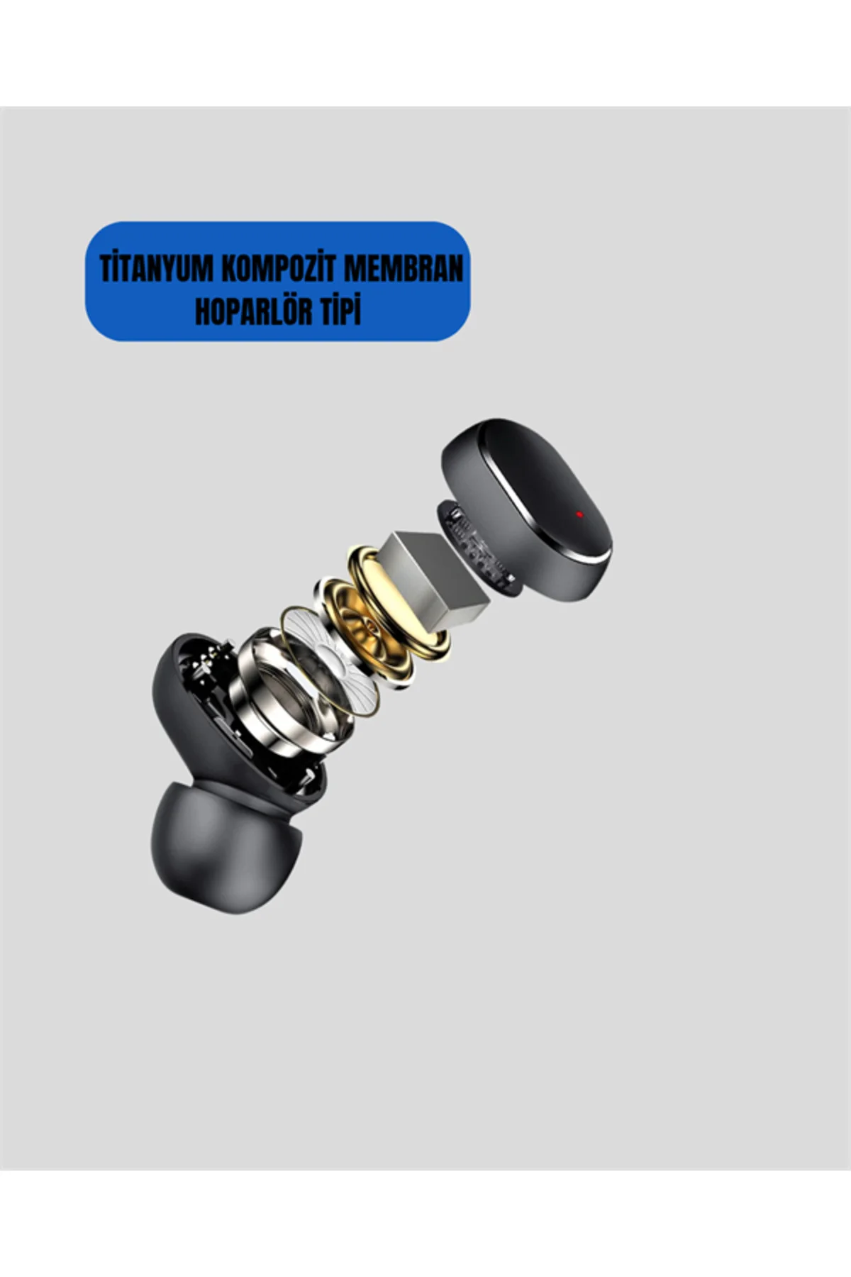 TWS Bluetooth Kulaklık Kulak İçi Kablosuz Dijital Göstergeli Çağr