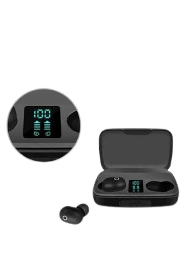 TWS Bluetooth Kulaklık 5.0 Dokunmatik Kontrol ve 1800mAh Şarj Kutusu - Kompakt Tasarım