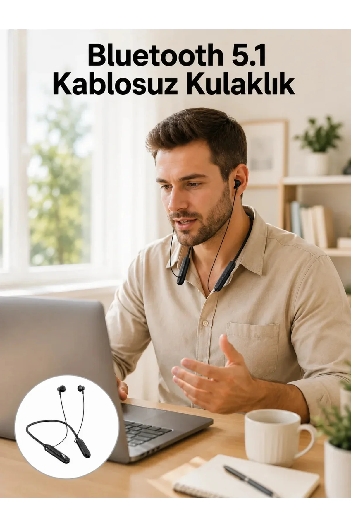 TWS Bluetooth Kulaklık – 100 Saat Bekleme Süresi, Hızlı Şarj Yeni Nesil TWS Bluetooth Kulaklık – 100 Saat Bekleme Süresi, Hızlı Şarj Yeni Nesil