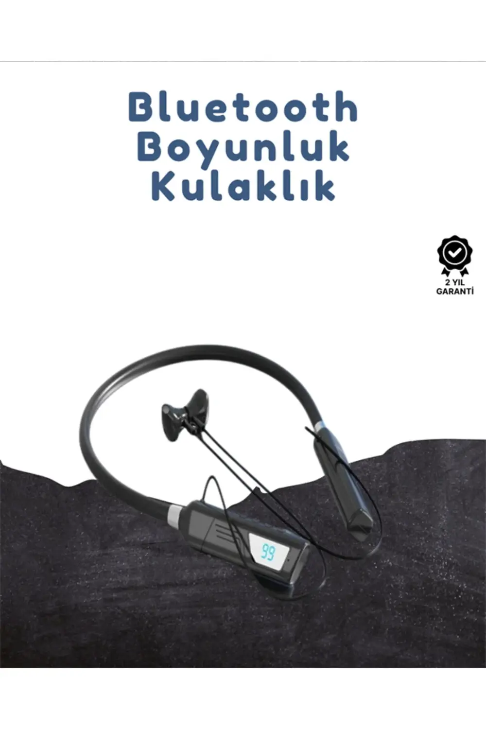 TWS Bluetooth Kulaklık – 100 Saat Bekleme Süresi, Hızlı Şarj