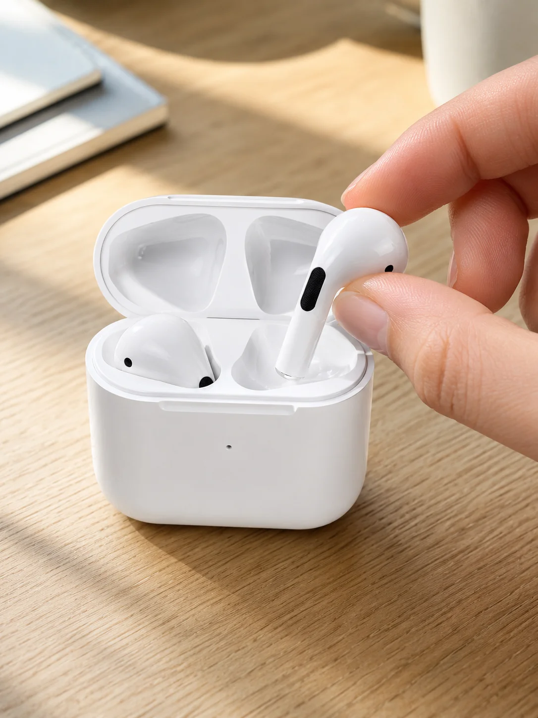 TWS Kablosuz Bluetooth Kulaklık 3 Saat Müzik 4 Saat Konuşma Şarj Kutulu