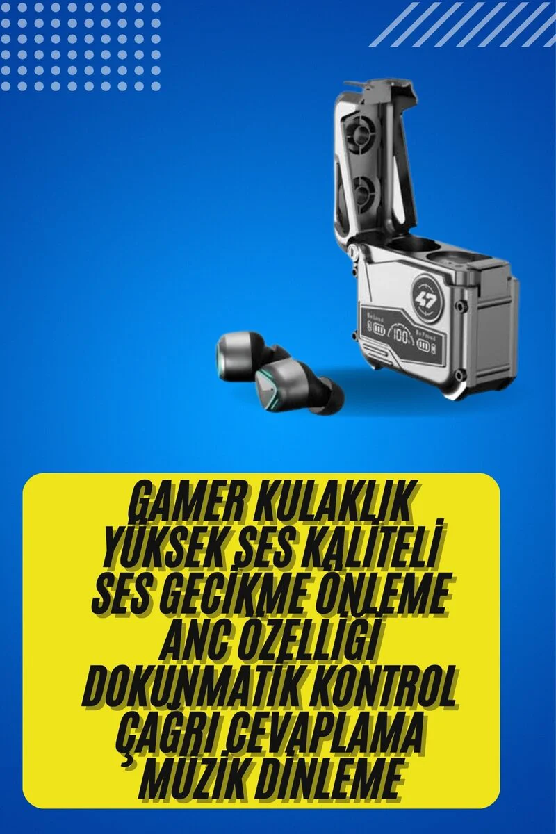 TWS Kablosuz Bluetooth Kulaklık Dokunmatik Kontrol Hi-fi Stereo - MK47 Fiyatı, Yorumları ve Özellikleri
