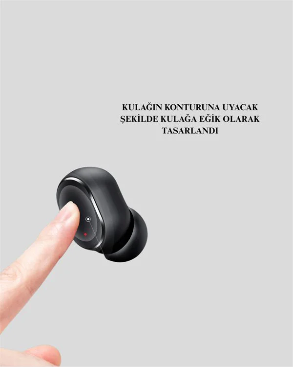 TWS Kablosuz Kulaklık - Dijital Göstergeli, Otomatik Bağlantılı ve Çağrı Cevaplayıcı Bluetooth Earphone