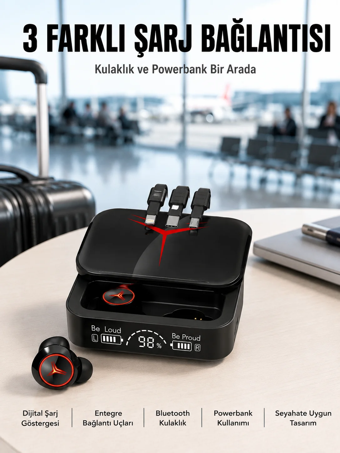 Tws Powerbank Kutulu Dijital Göstergeli Bluetooth Kulaklık Kablosuz Kulakiçi Kulaklık Yeni Nesil Tws Powerbank Kutulu Dijital Göstergeli Bluetooth Kulaklık Kablosuz Kulakiçi Kulaklık Yeni Nesil