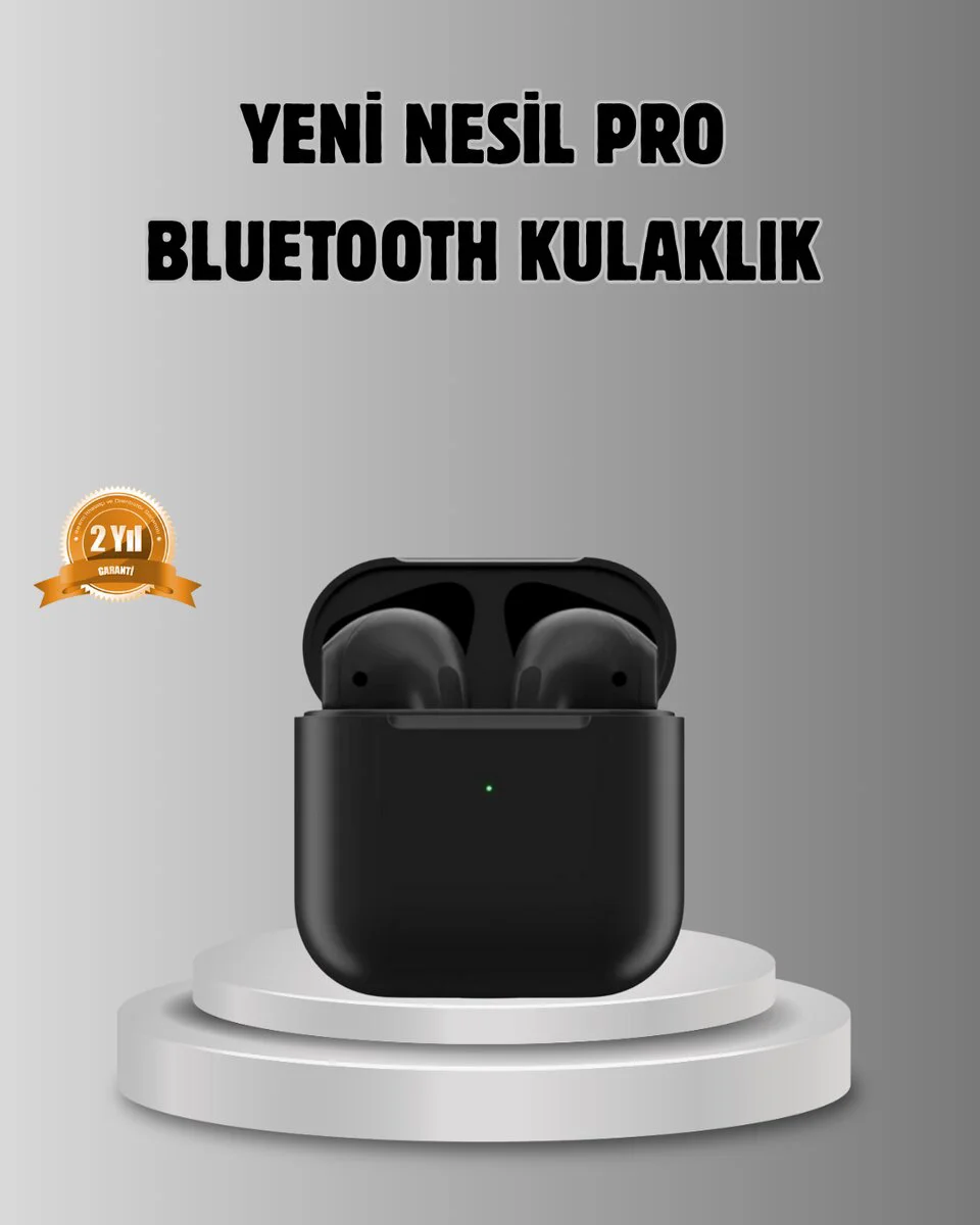Tws Pro 5 3D HD Ses Bluetooth Kablosuz Kulaklık – Gürültü Engelleme ve Şarj Kutulu