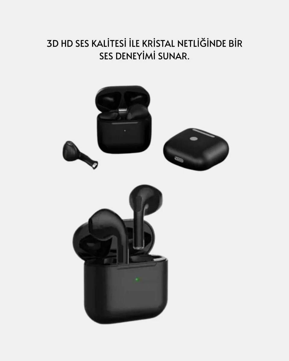 TWS Pro 5 Kablosuz Bluetooth Kulaklık – Otomatik Eşleşme ve Hızlı Şarj Özellikli Spor Kulaklığı