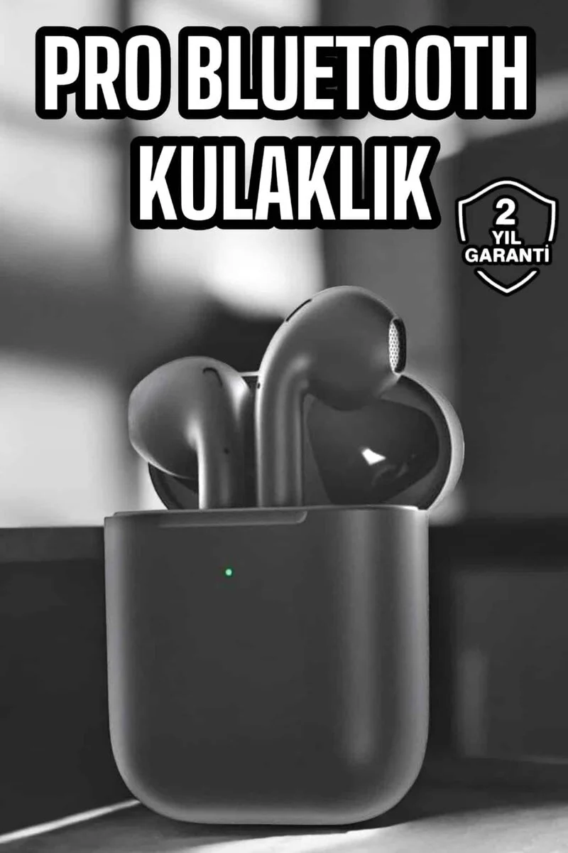 TWS Pro 5 Kablosuz Bluetooth Çift Kulaklık - Hızlı Şarj ve Şık Tasarım