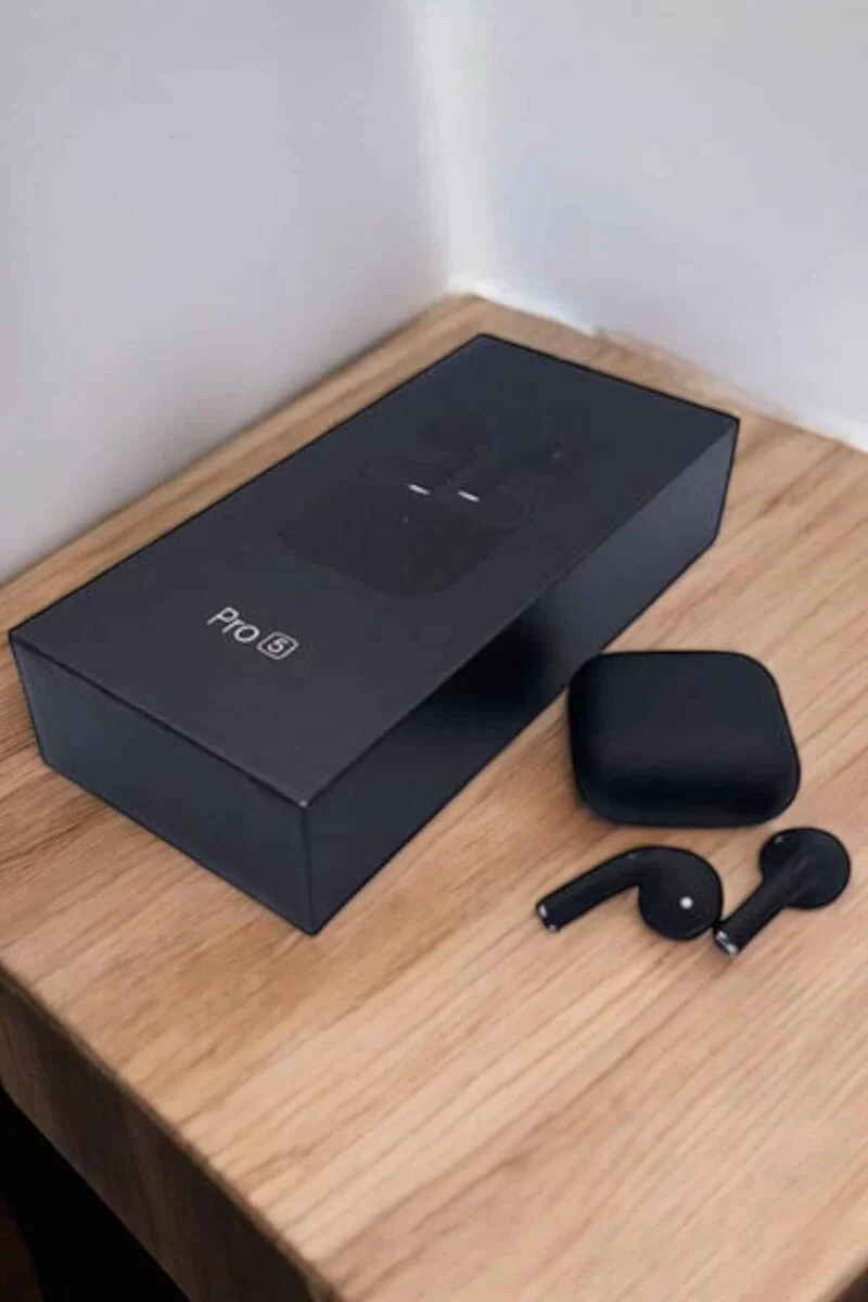TWS Pro 5 Kablosuz Bluetooth Çift Kulaklık - Hızlı Şarj ve Şık Tasarım