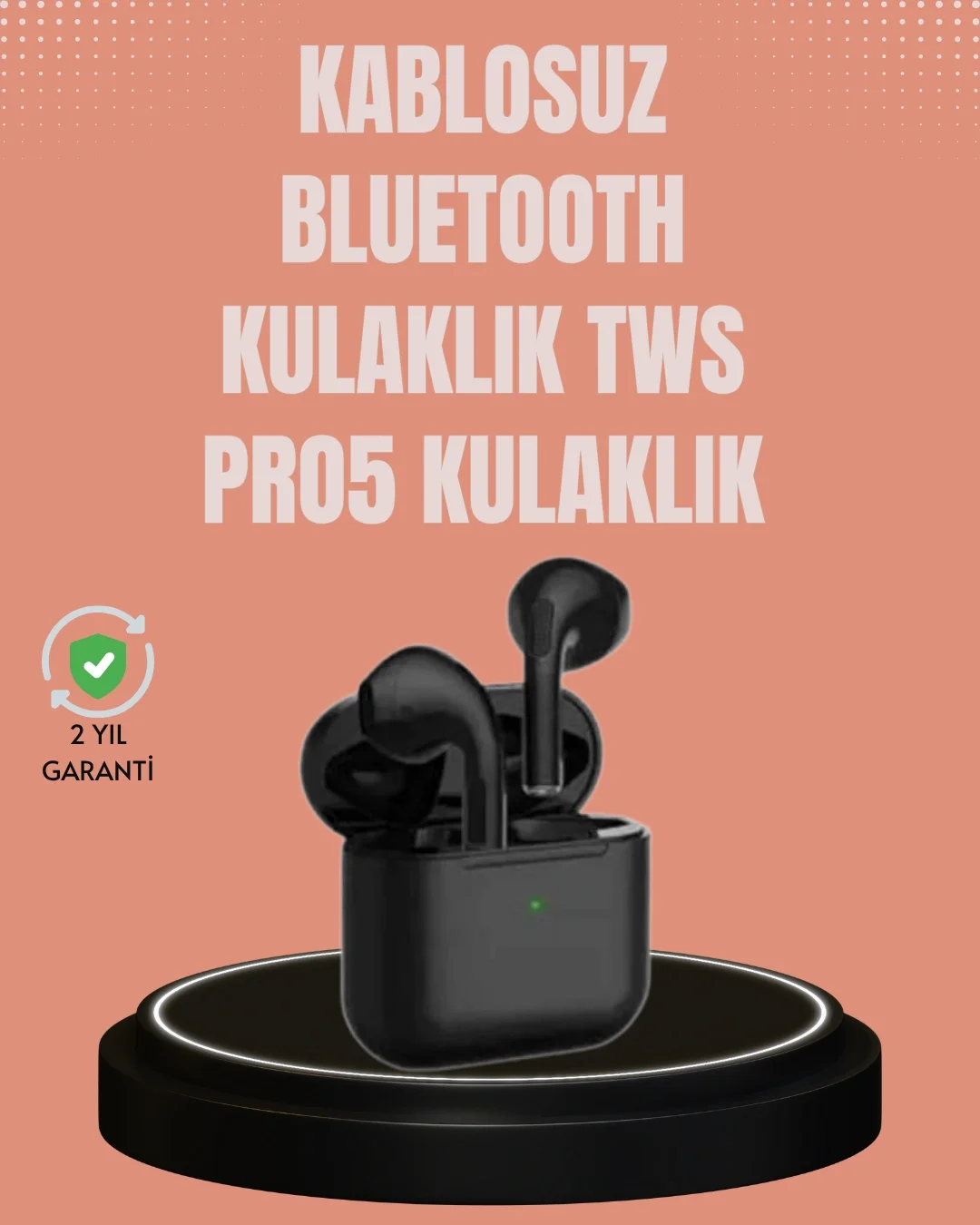 TWS Pro 5 Kulaklık – Uzun Süreli Kullanım İçin Yüksek Batarya Performansı Fiyatı, Yorumları ve Özellikleri