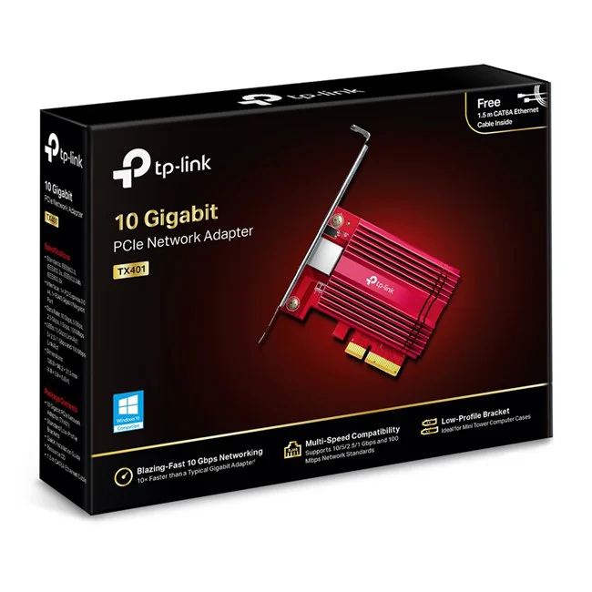 TX401 Gigabit PCIe Ağ Adaptörü