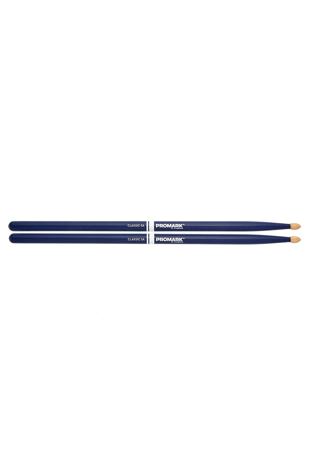 TX5AW-BLUE BAGET 5A HICKORY MAVİ MAVİ RENKLİ HICKORY BAGET