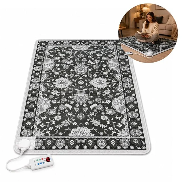 TY-1*2 859W 100X200CM Isıtmalı Pad Halı - Dijital Termostatlı Karbon Kristal Teknolojisi