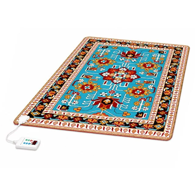 TY-2*2 1599W 200x200cm Isıtmalı Pad Halı - Dijital Termostatlı Karbon Kristal Teknolojisi