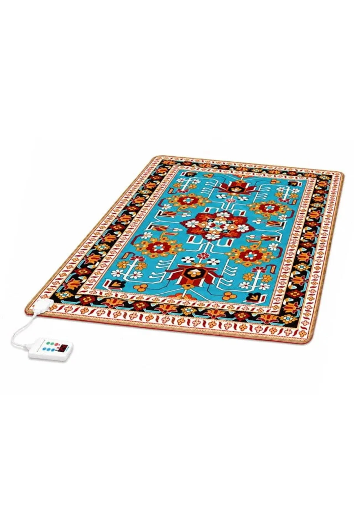 TY-2*2 1599W 200x200cm Isıtmalı Pad Halı - Dijital Termostatlı Karbon Kristal Teknolojisi