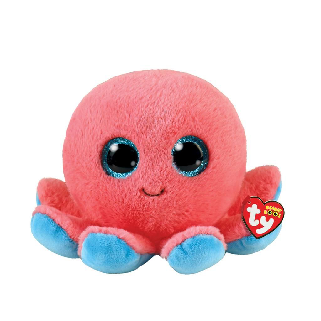 Ty Beanie Boos Peluş Pembe Ahtapot Sheldon 15 cm Ty Beanie Boos Peluş Pembe Ahtapot Sheldon 15 cm