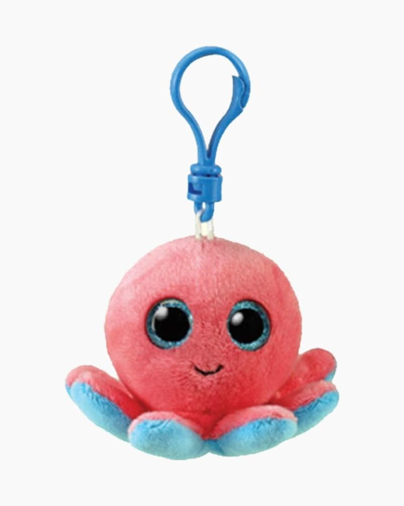 Ty Beanie Boos Peluş Pembe Ahtapot Anahtarlık Sheldon Ty Beanie Boos Peluş Pembe Ahtapot Anahtarlık Sheldon