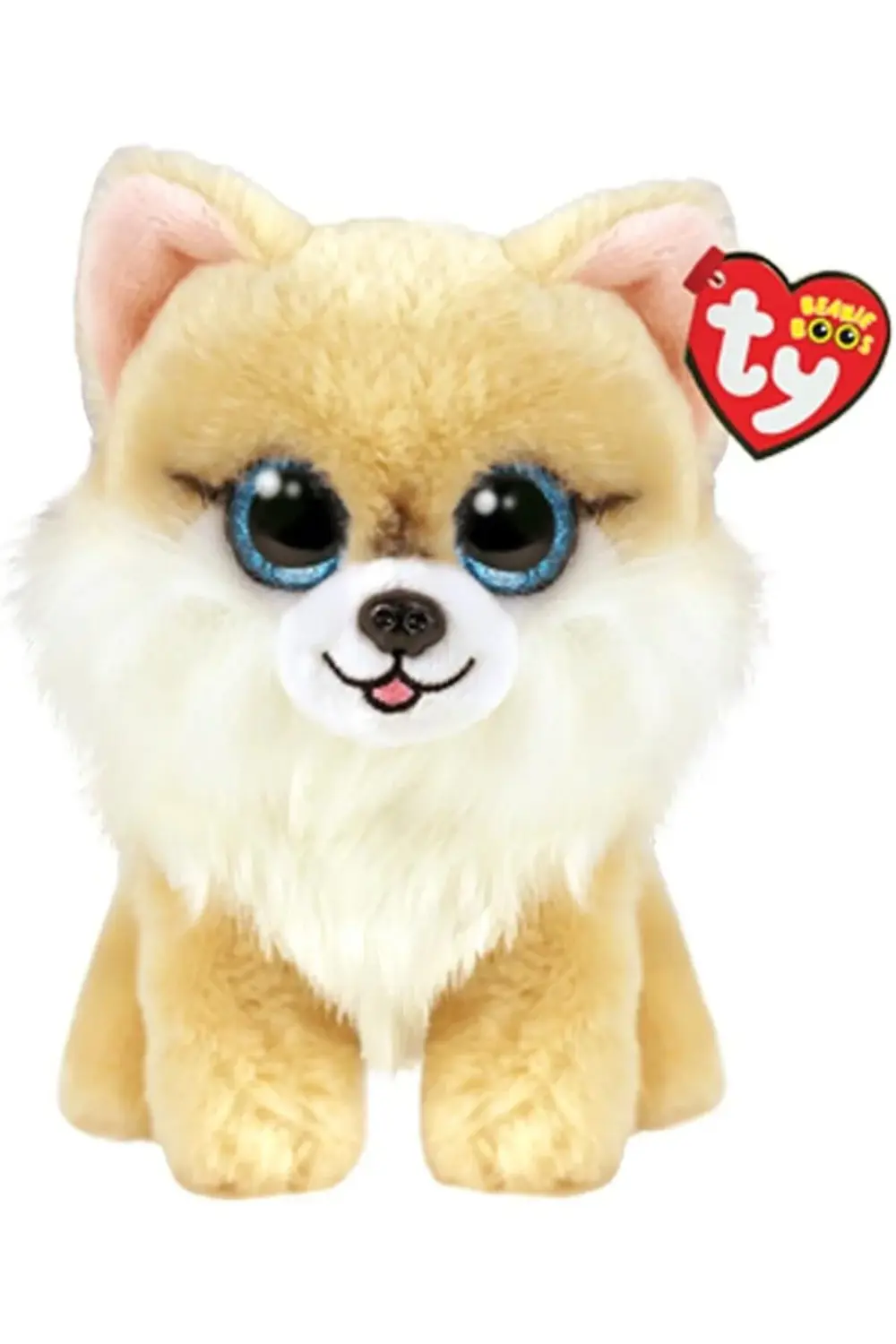 Ty Beanie Boos Jasnobrązowy Pies Honeycomb, 15 Cm 395519