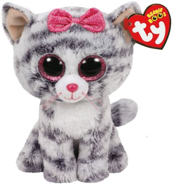 TY Kiki - Grey Cat Reg 15 cm TY Kiki - Grey Cat Reg 15 cm