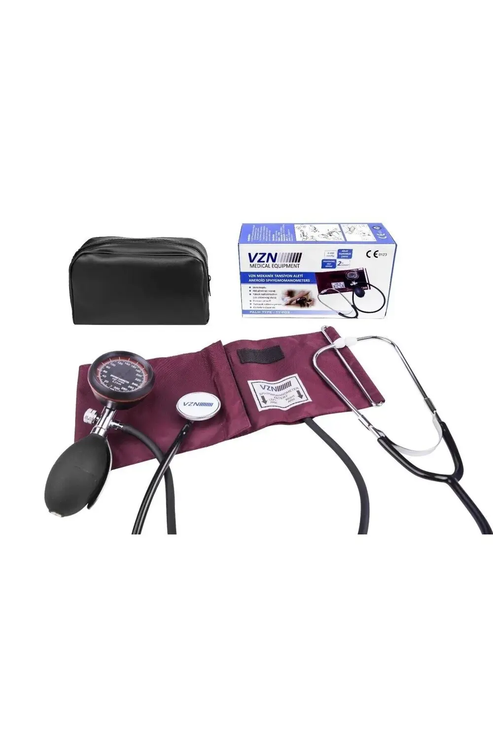 Ty-p02 Palm Hemşire Tipi Aneroid Steteskoplu Cırtlı Manuel Tansiy