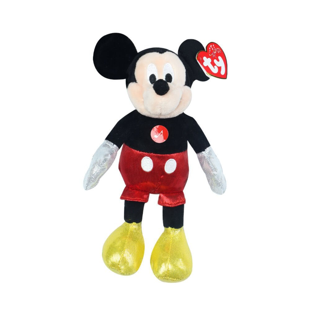 TY Sparkle Sesli Peluş Mickey Mouse 21 cm TY Sparkle Sesli Peluş Mickey Mouse 21 cm