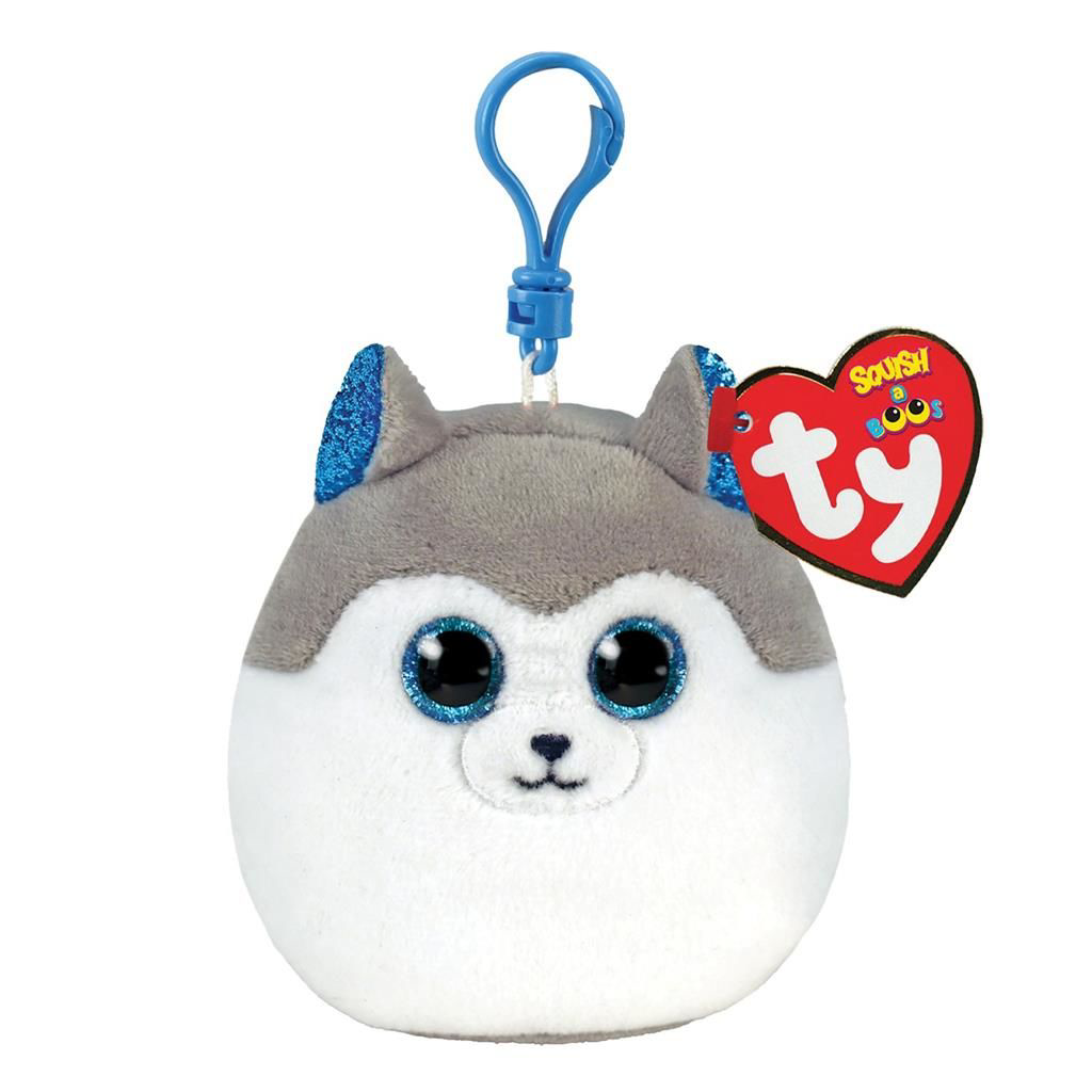 Ty Squishy Beanies Peluş Köpek Anahtarlık Slush Ty Squishy Beanies Peluş Köpek Anahtarlık Slush