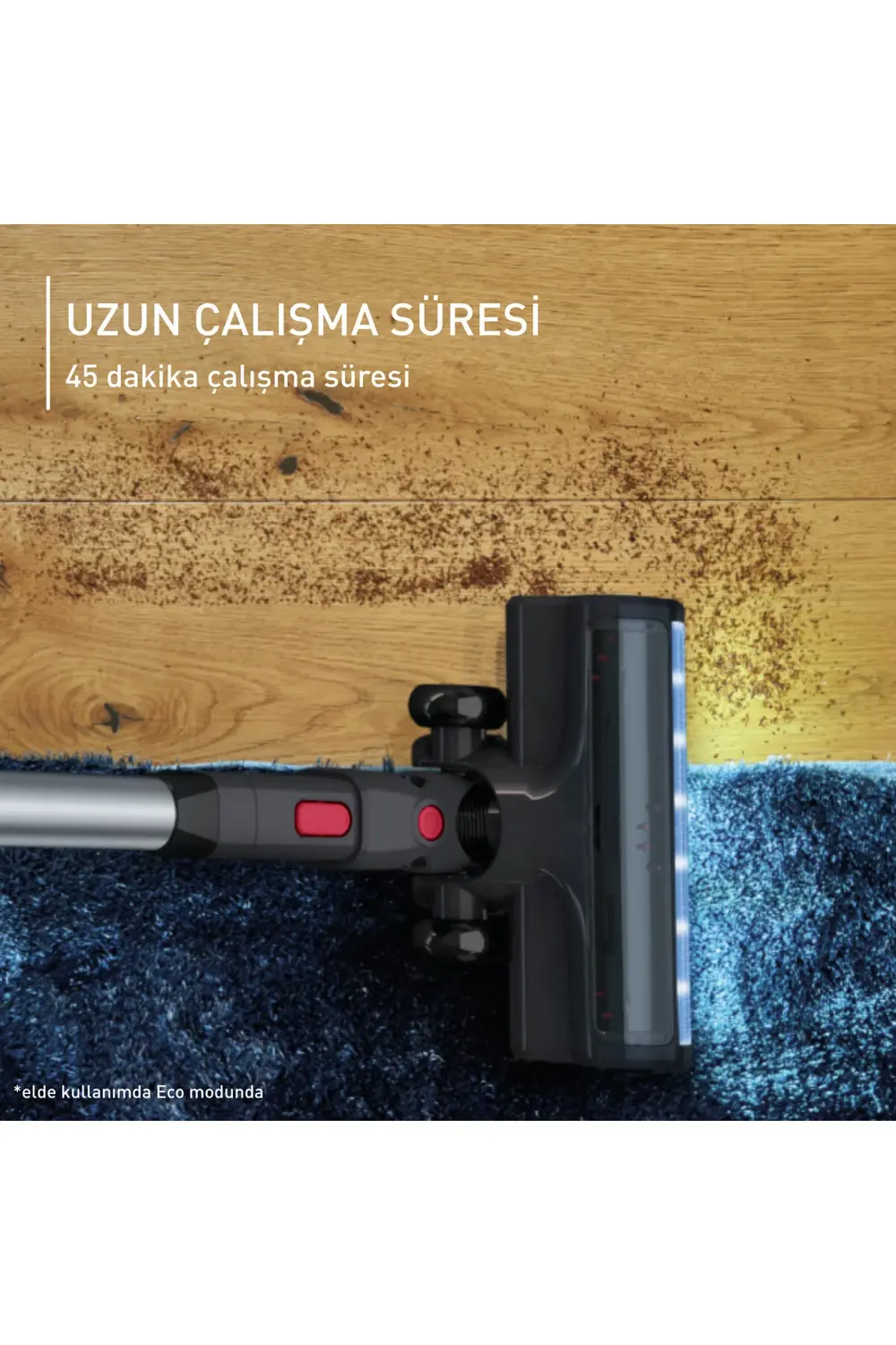 Tefal Ty6973tr X-Pert 3.60 Flex 150 Air Watt Şarjlı Dikey Süpürge