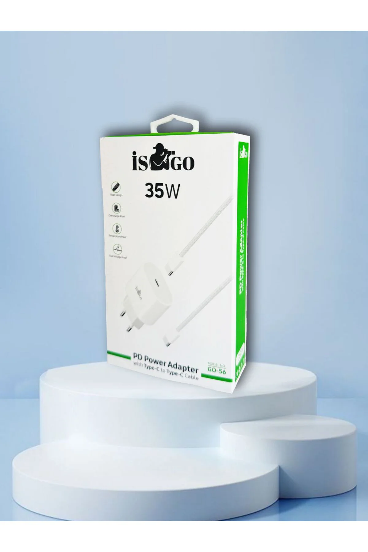 Typce Typce iPhone layting 35W şarj orjinal örgü kablo