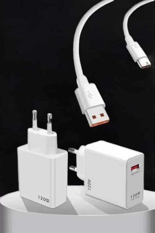 Type-C 120W Şarj Aleti Hızlı Şarj Turbo - Lisinya