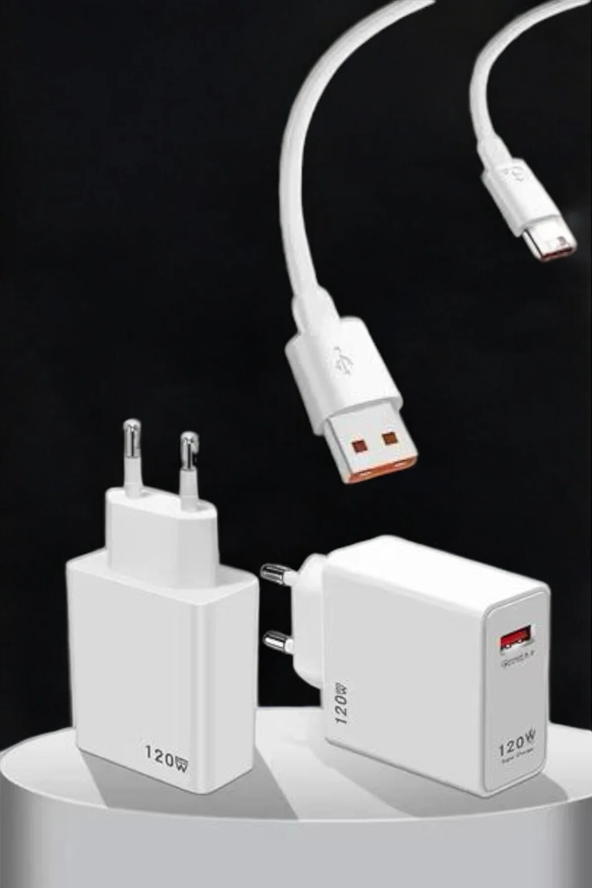 Type-C 120W Şarj Aleti Hızlı Şarj Turbo