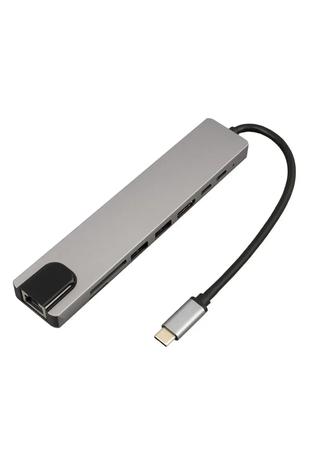 Type-C 8in1 HDMI Çok Fonksiyonlu USB 3.0 Dock Station (Macbook -