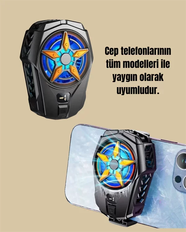 Type-C Cep Telefonu Radyatörü – Sessiz Soğutma Fanı ve Yeni Nesil Soğutma Çözümü