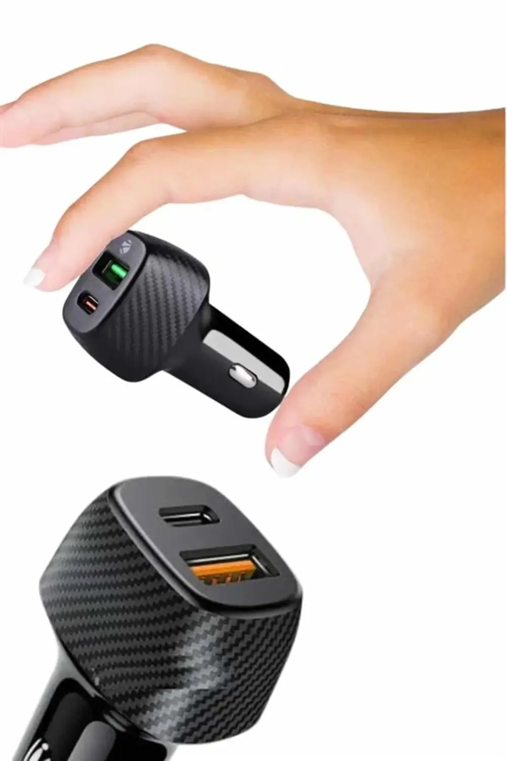 Type-C Girişli Araba Çakmaklık Şarj Cihazı 38W Oto Çakmaklık