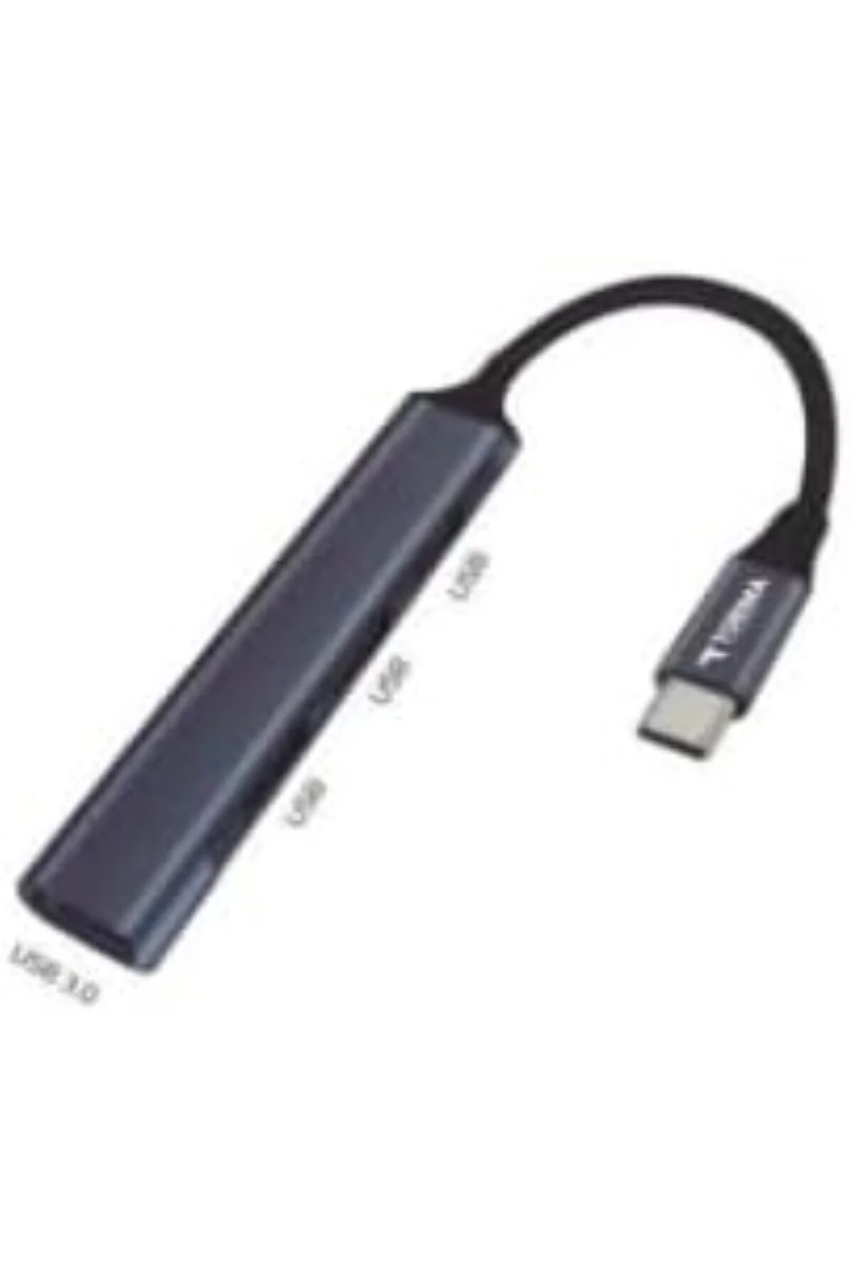 Type-C Girişli USB Çoğaltıcı 4 Hub Çevirici Çoklayıcı - 4 Portlu USB 3.0 Macbook