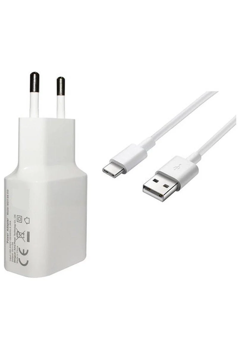 Type C Hızlı Şarj Aleti 18W - Huawei, Xiaomi, LG, Oppo ile Uyumlu 1 Metre Şarj Cihazı