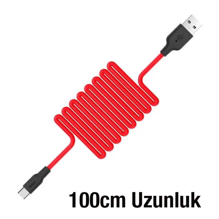 Type-C Hızlı Şarj Kablosu 3A - Silikon Kırılmaz 1m