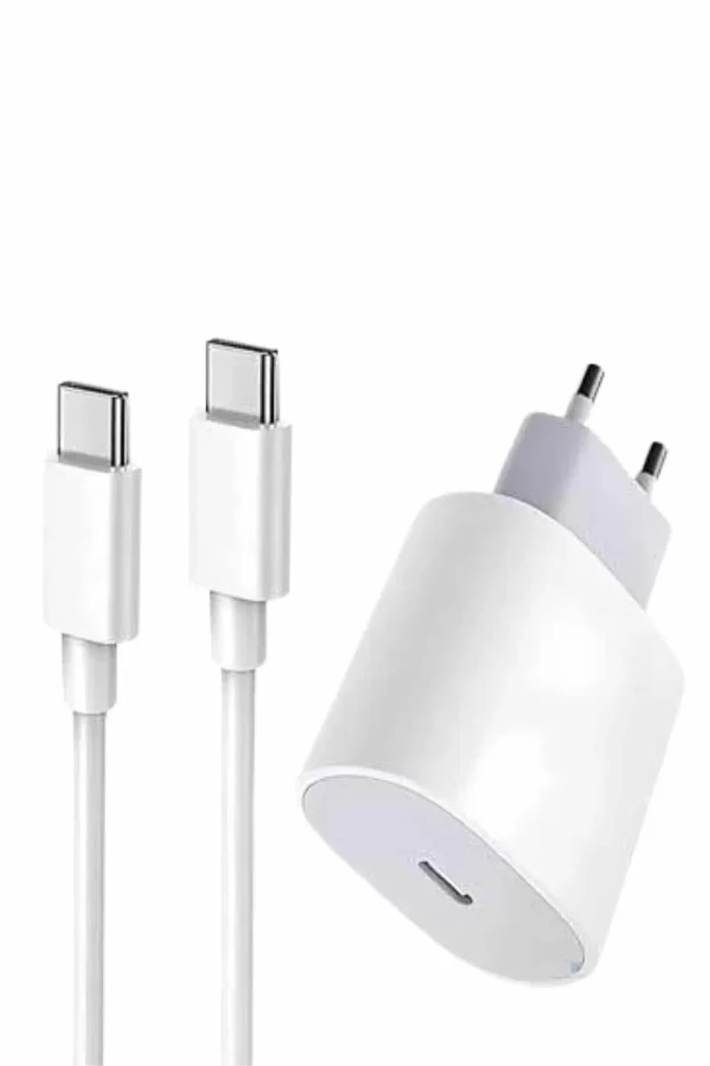 Type-C Hızlı Şarj Özellikli Cihazı USB-C Kablo Dahil