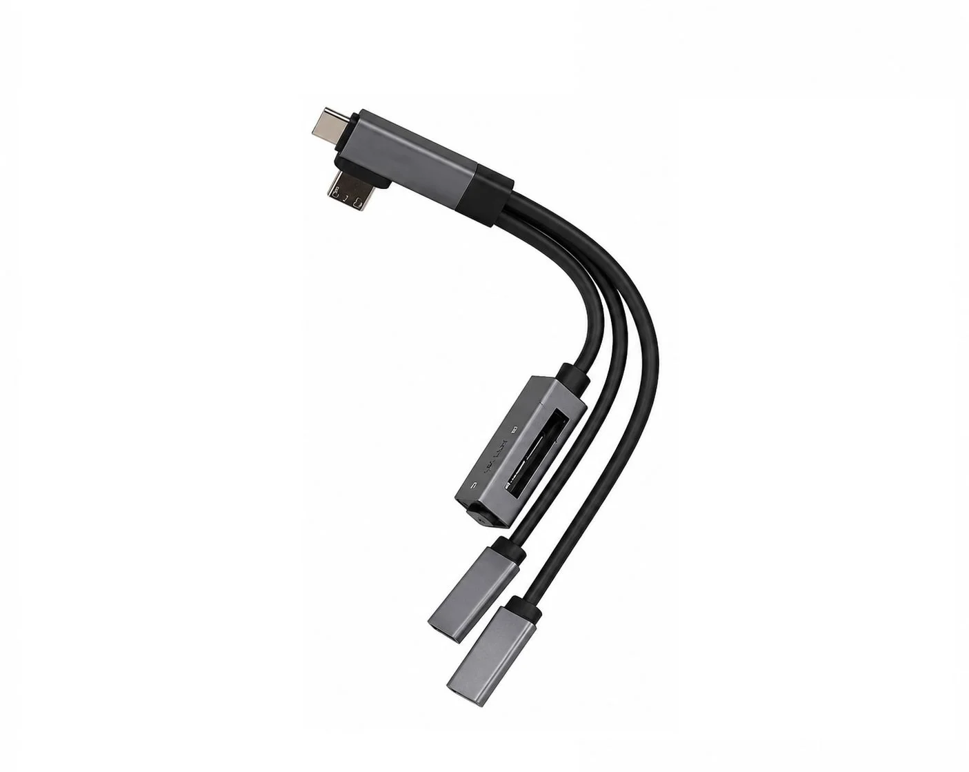 Type-c Hub Kart Okuyucu 4 Port HDX7877 Type-c Hub Kart Okuyucu 4 Port HDX7877
