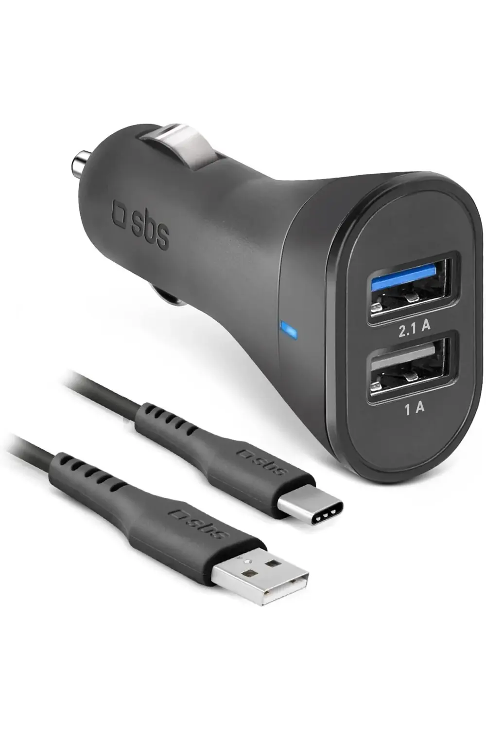 Type C Kablo Araç Tipi Şarj CihazıSiyah 978262