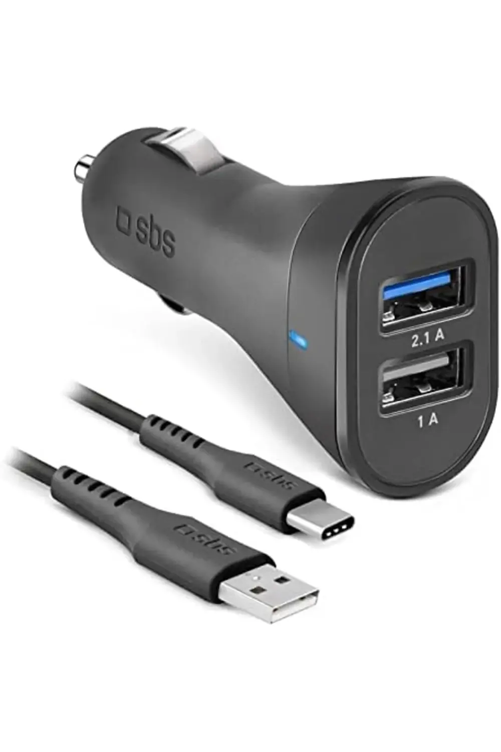 Type C Kablo Araç Tipi Şarj CihazıSiyah 978262