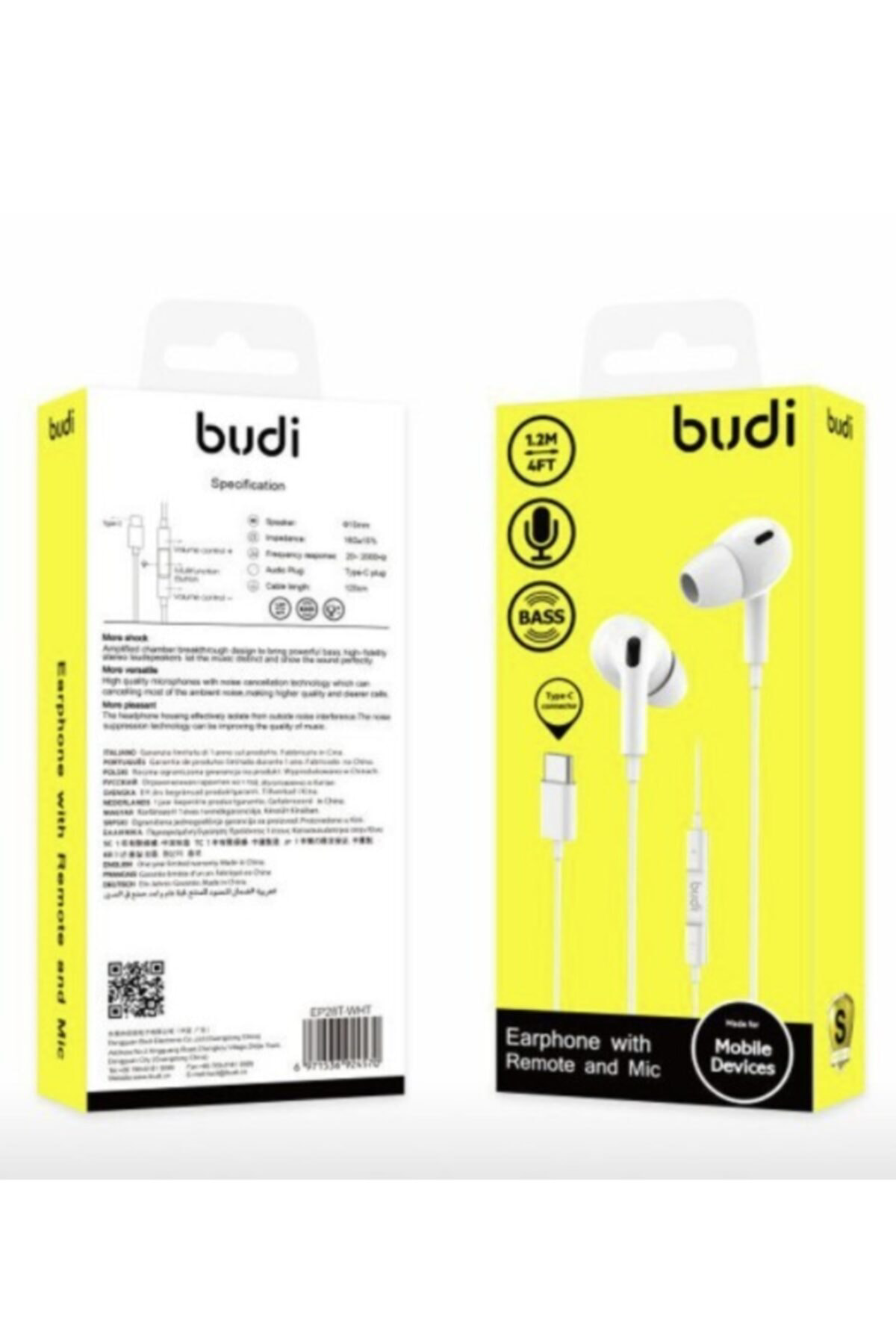 Budi Type-C Kulaklık