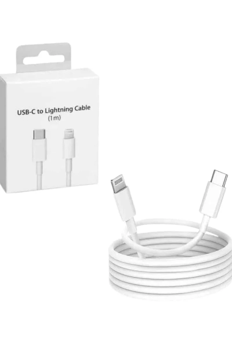 Type-C Lightning 30W iOS Şarj Kablosu - Hızlı Şarj ve Veri Transferi