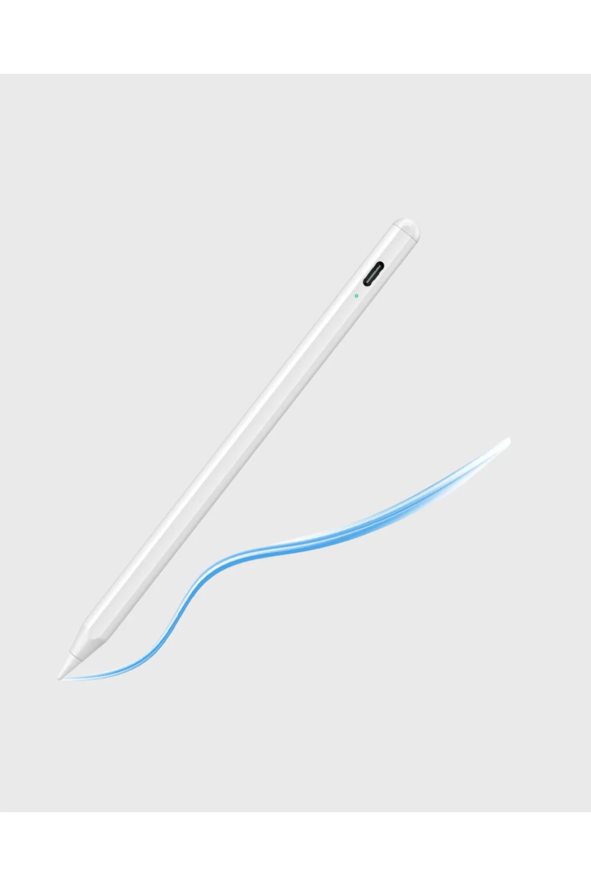 Type-C Şarjlı Dokunmatik Kalem – iPad, iPhone ve Android Uyumlu, 
