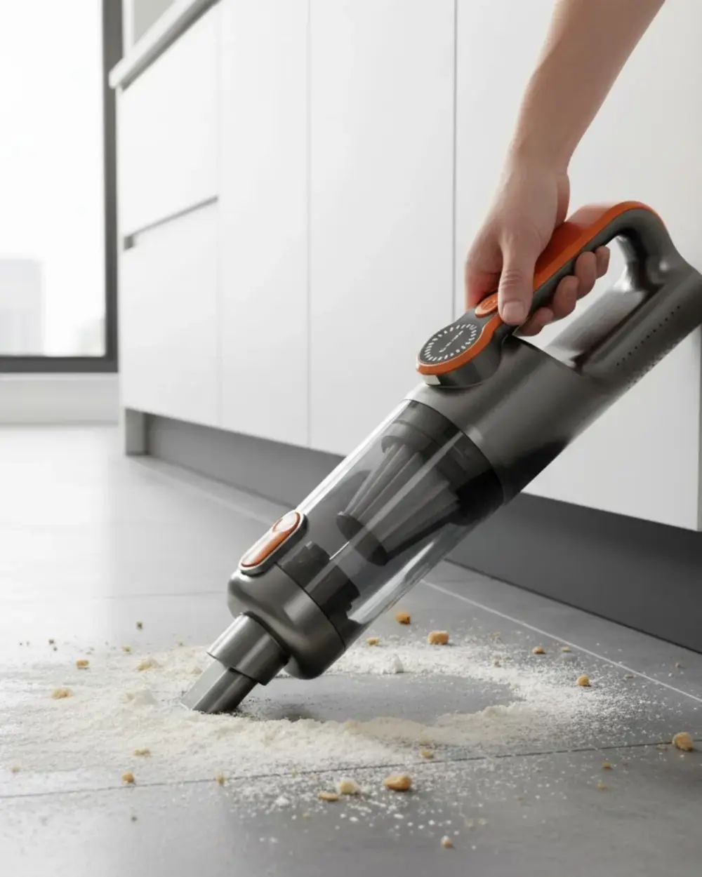 Type C Şarjlı Kablosuz El Süpürgesi Hafif ve Taşınabilir