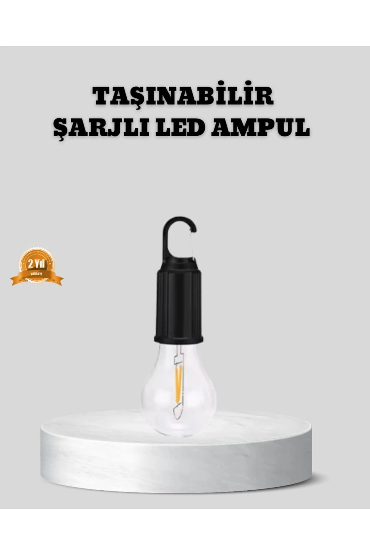 Type-c Şarjlı Led Kamp Lambası – Uzun Ömürlü Pil Ve Yüksek Parlak