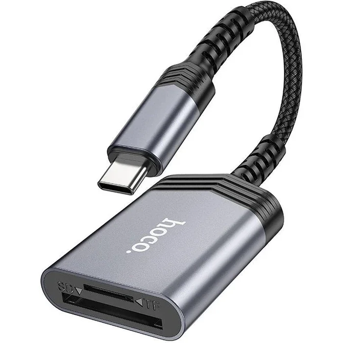 Type-C SD/TF Kart Okuyucu - 2 TB 2’li Aktarım 480 Mbps