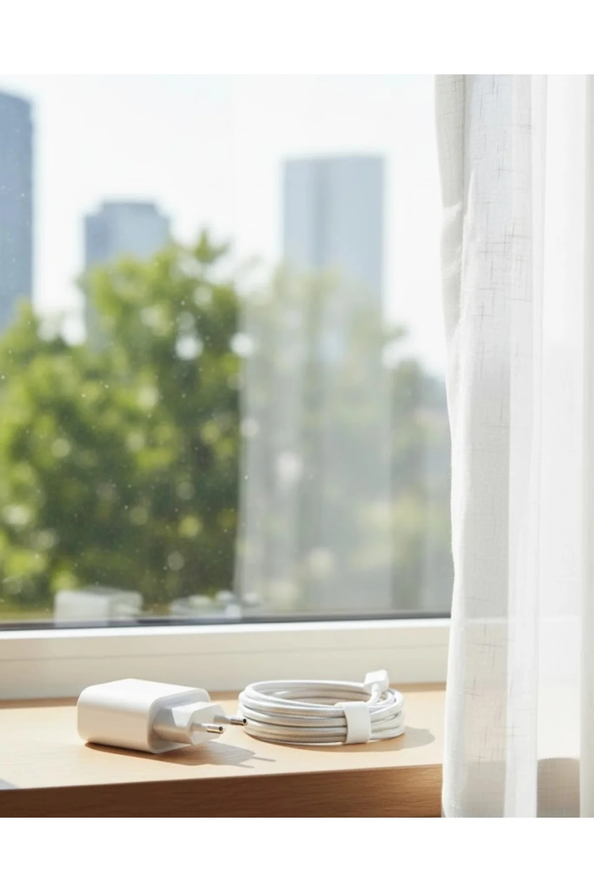 Type-C to C Kablolu 35W Hızlı Şarj Başlığı Set