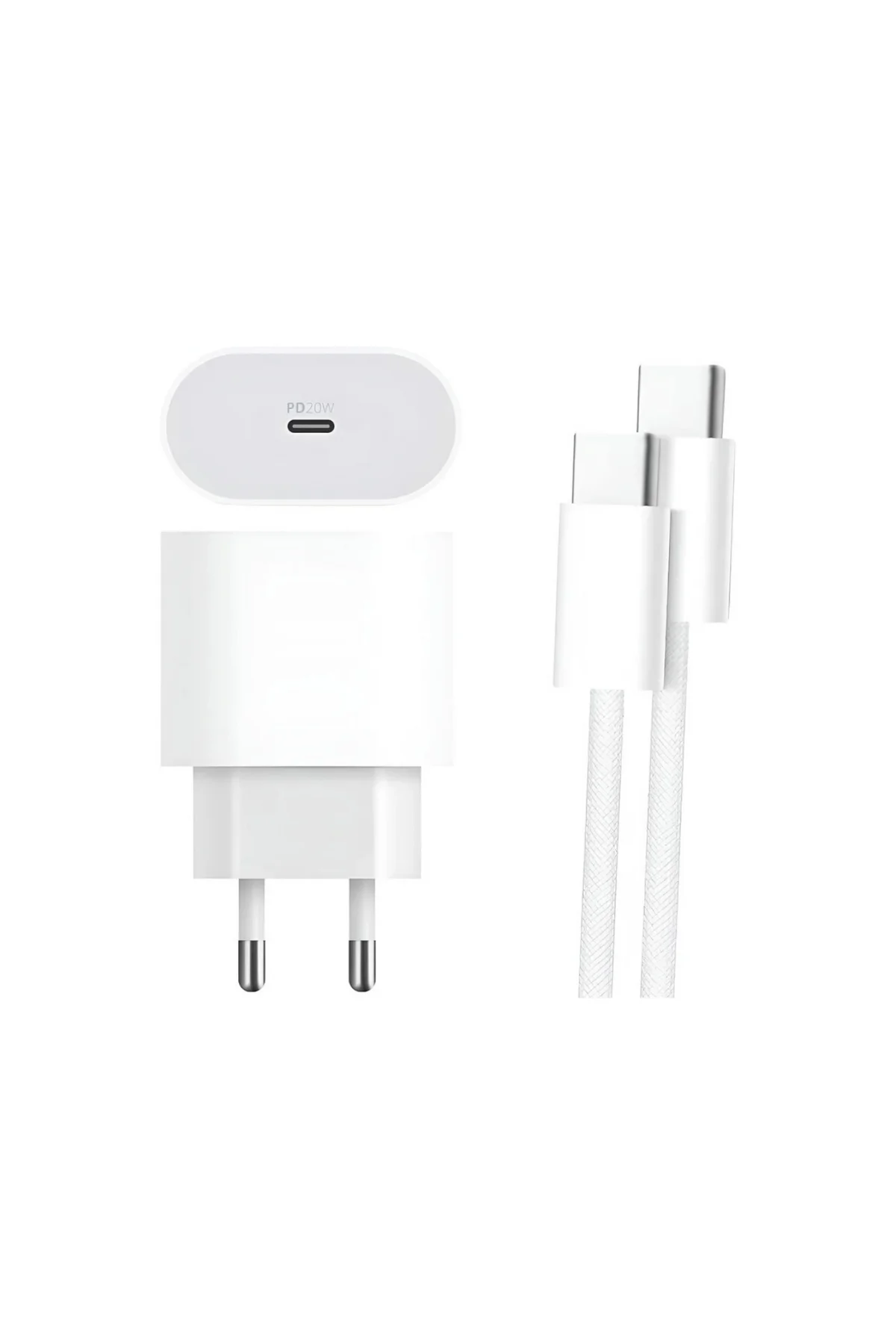 Type-c To C Kablolu 35w Hızlı Şarj Başlığı Set
