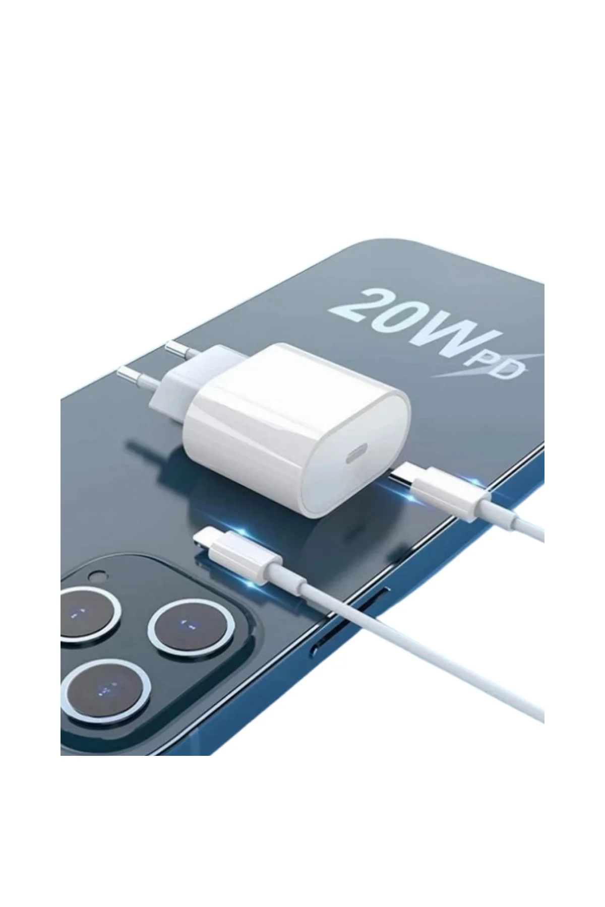 Type-c To C Kablolu 35w Hızlı Şarj Başlığı Set